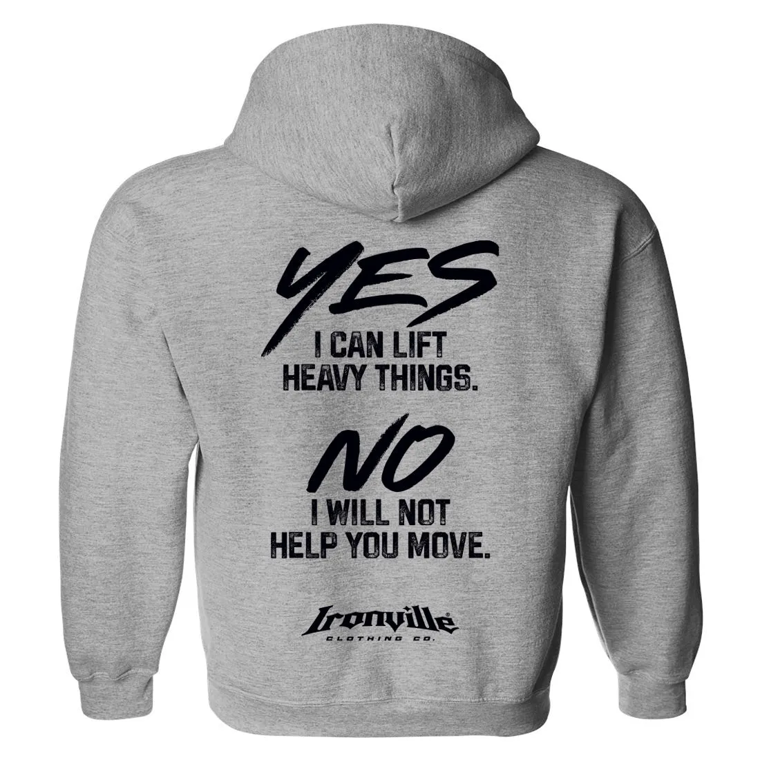 Ironville HEAVY THINGS Pullover Hoodie Sweatshirt