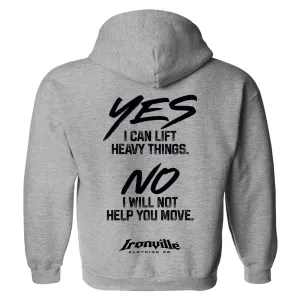 Ironville HEAVY THINGS Pullover Hoodie Sweatshirt