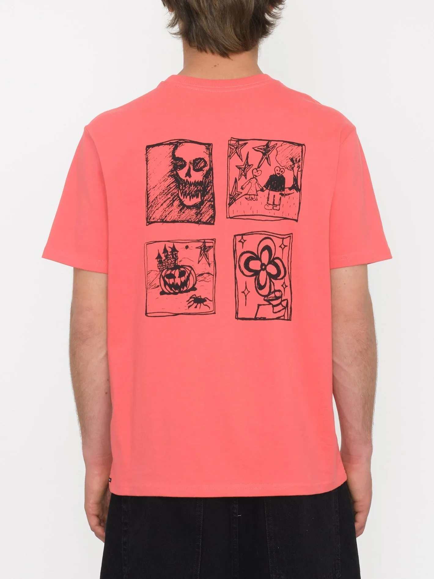 Issam Night T-shirt - WASHED RUBY
