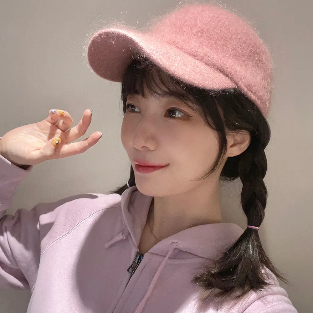 Italian Yarn Knit 3D Baseball Cap with Adjustable Closure & Premium Yarn