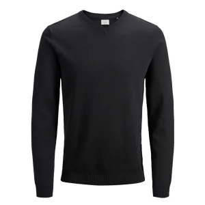Jack Jones Black Cotton T-Shirt