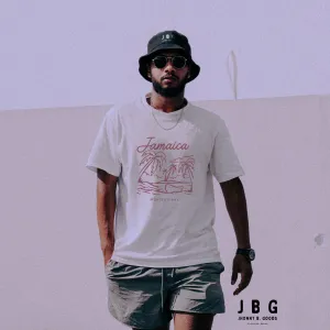 Jamaica men's fgfgarment-dyed heavyweight t-shirt