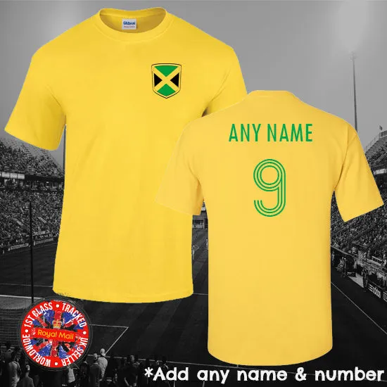 Jamaica Personalised Football T-shirt