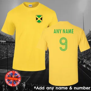 Jamaica Personalised Football T-shirt