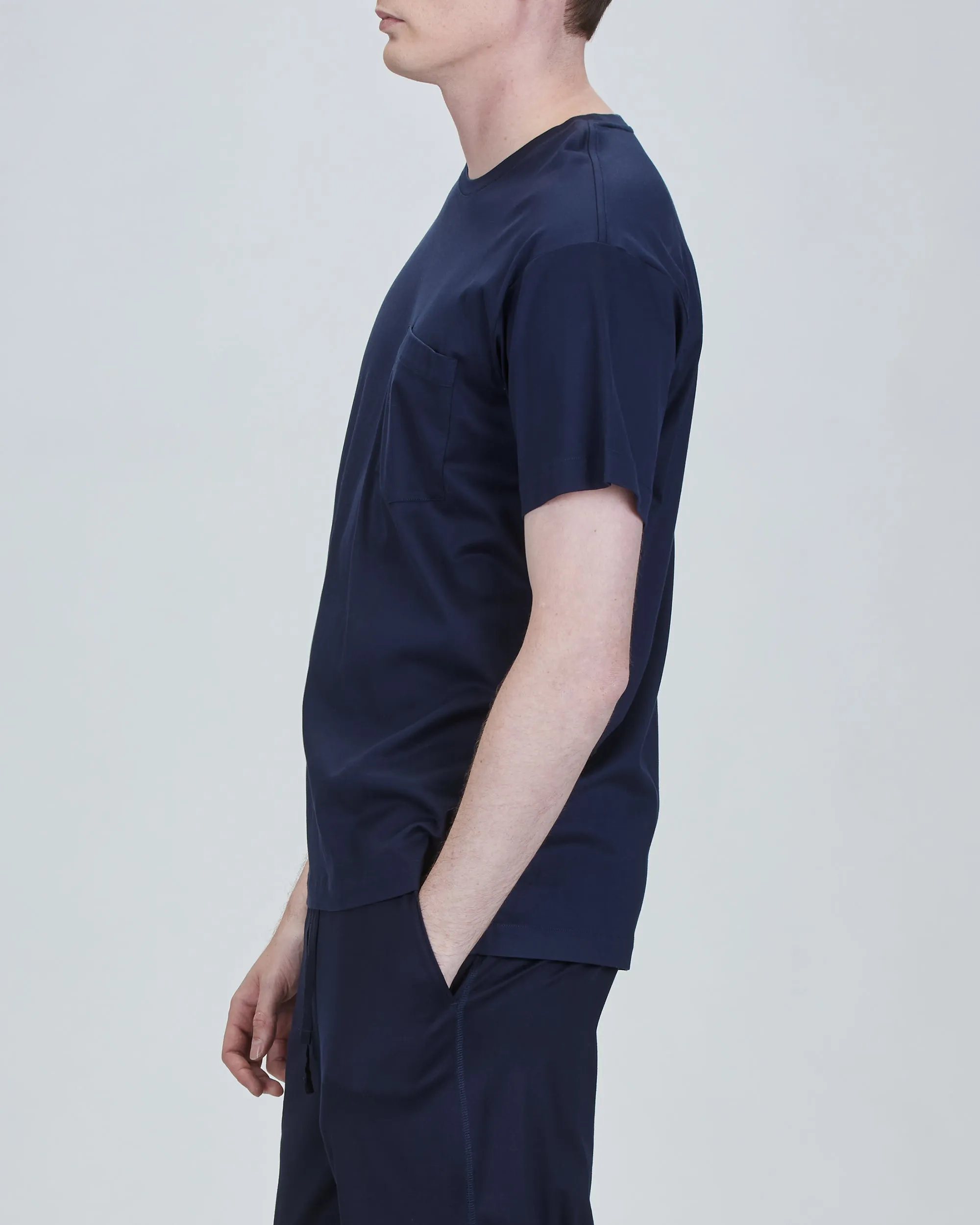 James Relaxed Crew Neck T-Shirt with Pocket