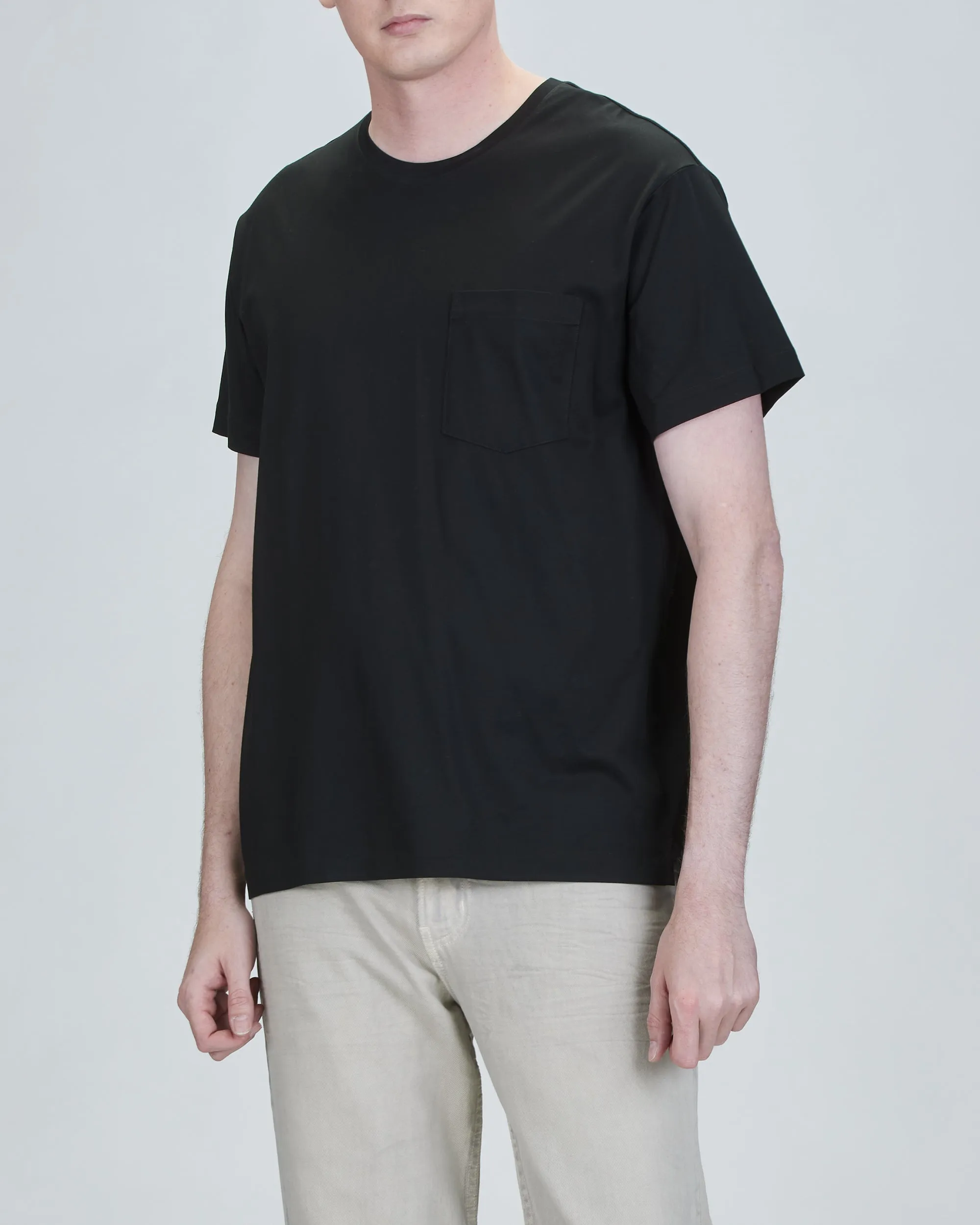 James Relaxed Crew Neck T-Shirt with Pocket