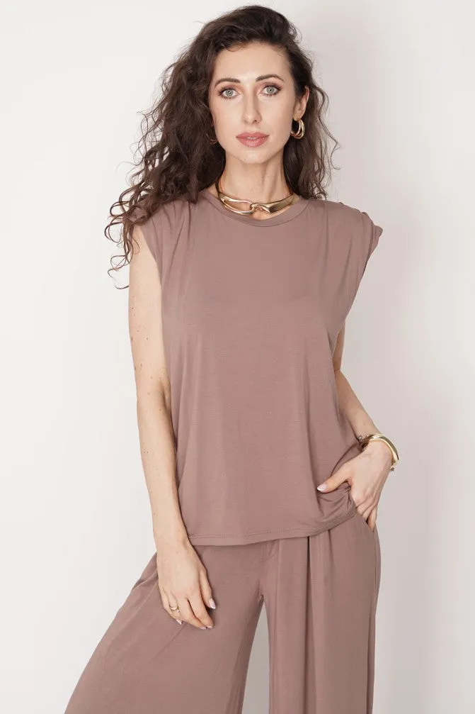 Jane T-Shirt Camel