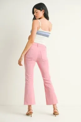 JBD Ladies Jeans Cropped Flare JP1880
