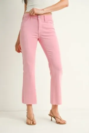 JBD Ladies Jeans Cropped Flare JP1880