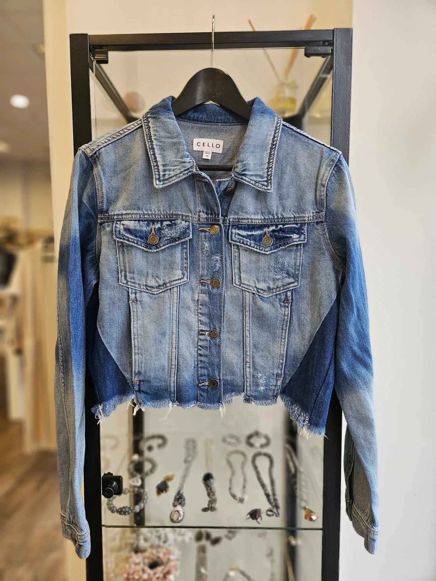 JEAN JACKET LIGHT WASH