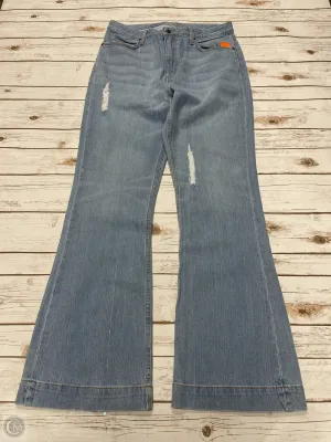 Jeans Boot Cut By Cme In Blue Denim, Size: 14