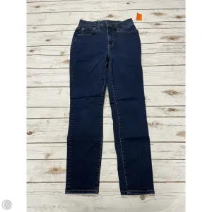 Jeans Skinny By J. Crew In Blue Denim, Size: 4