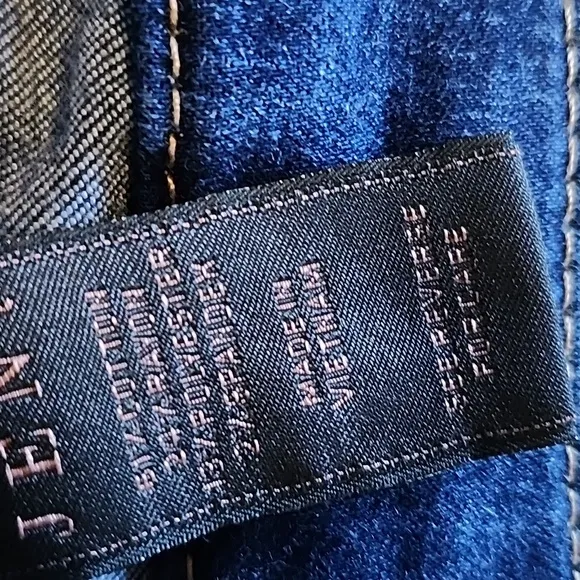 Jen 7 by 7 For All Mankind Dark Wash Slim Straight Jeans Size 10