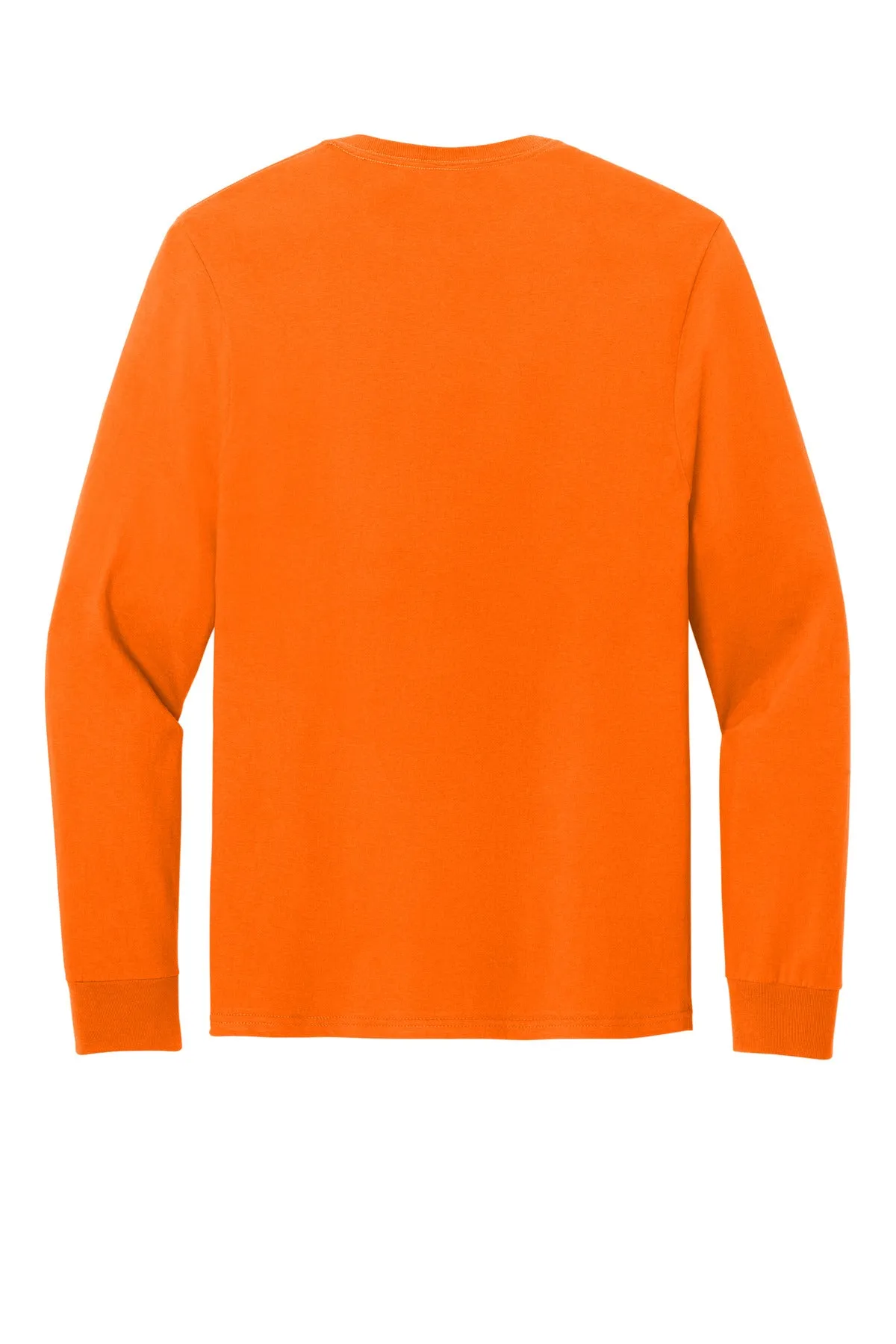 Jerzees Classics Unisex Cotton Long Sleeve T-Shirt 363L Safety Orange