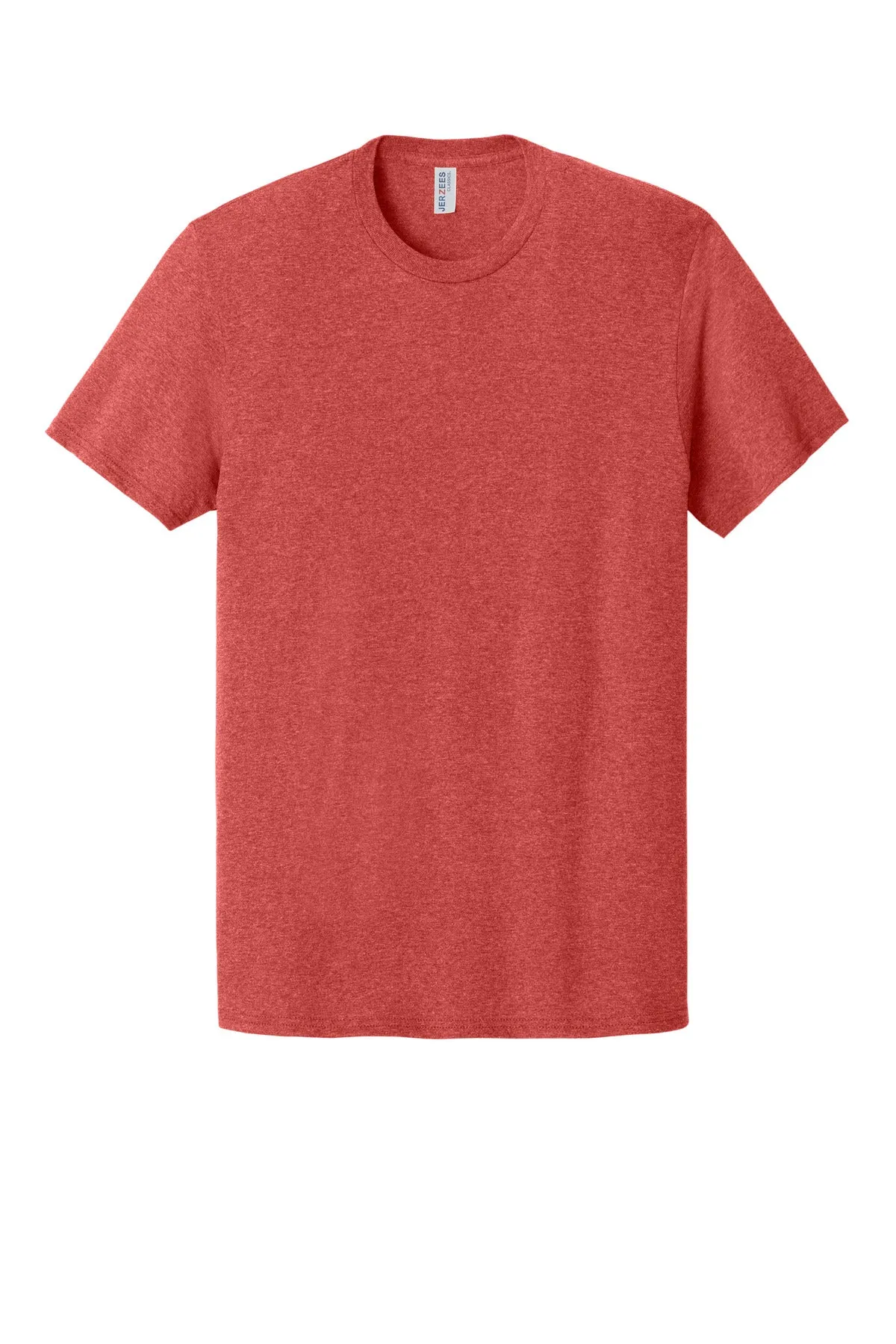 Jerzees Classics Unisex Cotton T-Shirt 363M Fiery Red Heather