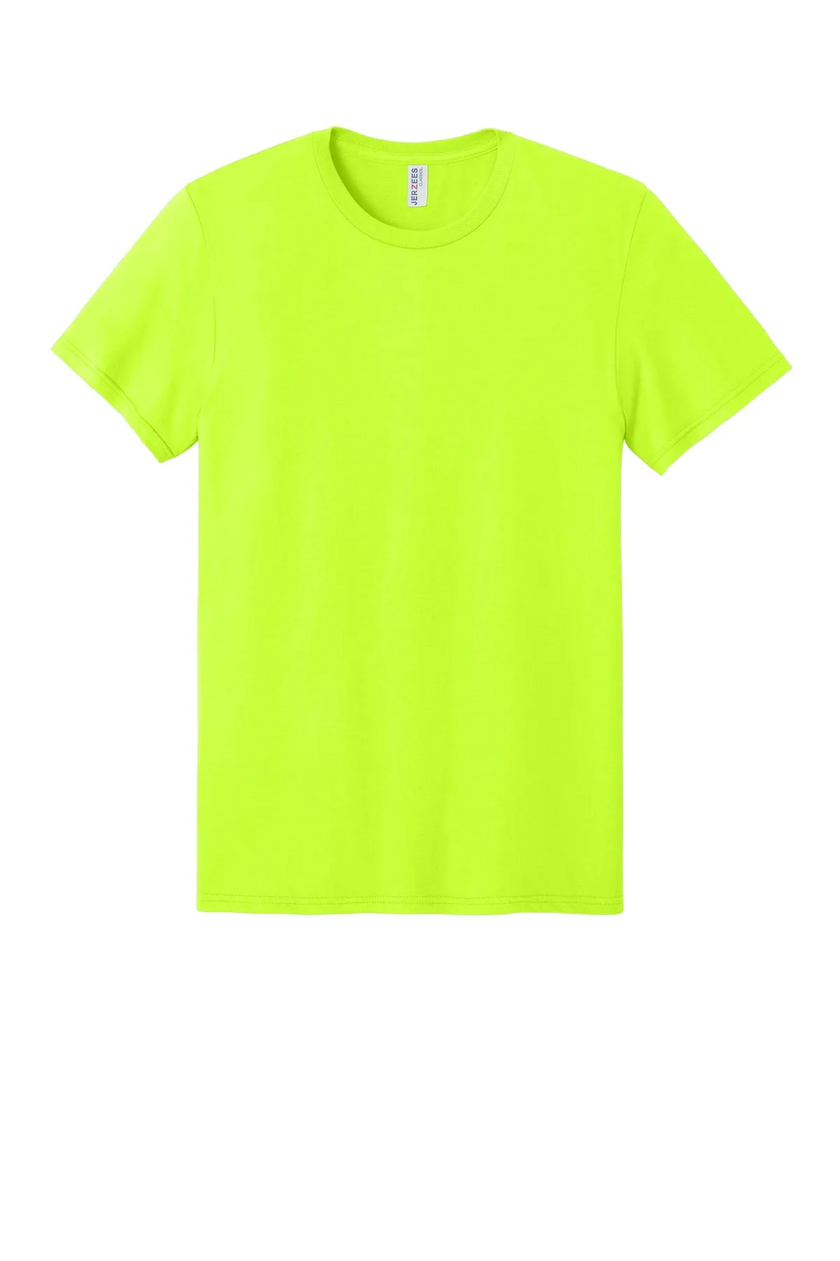 Jerzees Classics Unisex Cotton T-Shirt 363M Safety Green