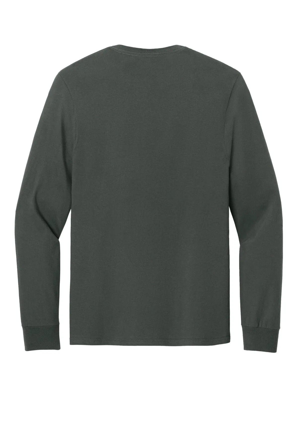 Jerzees Ultimate Unisex Ring Spun Long Sleeve T-Shirt IC46L Charcoal Grey
