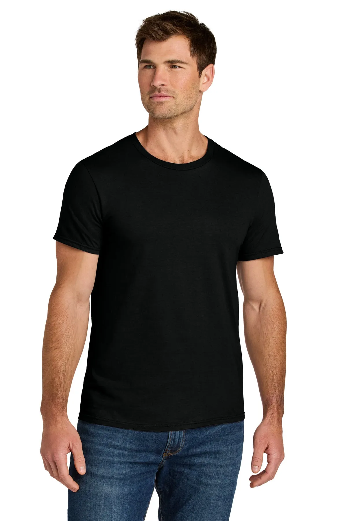 Jerzees Ultimate Unisex Ring Spun T-Shirt IC46M Black Ink