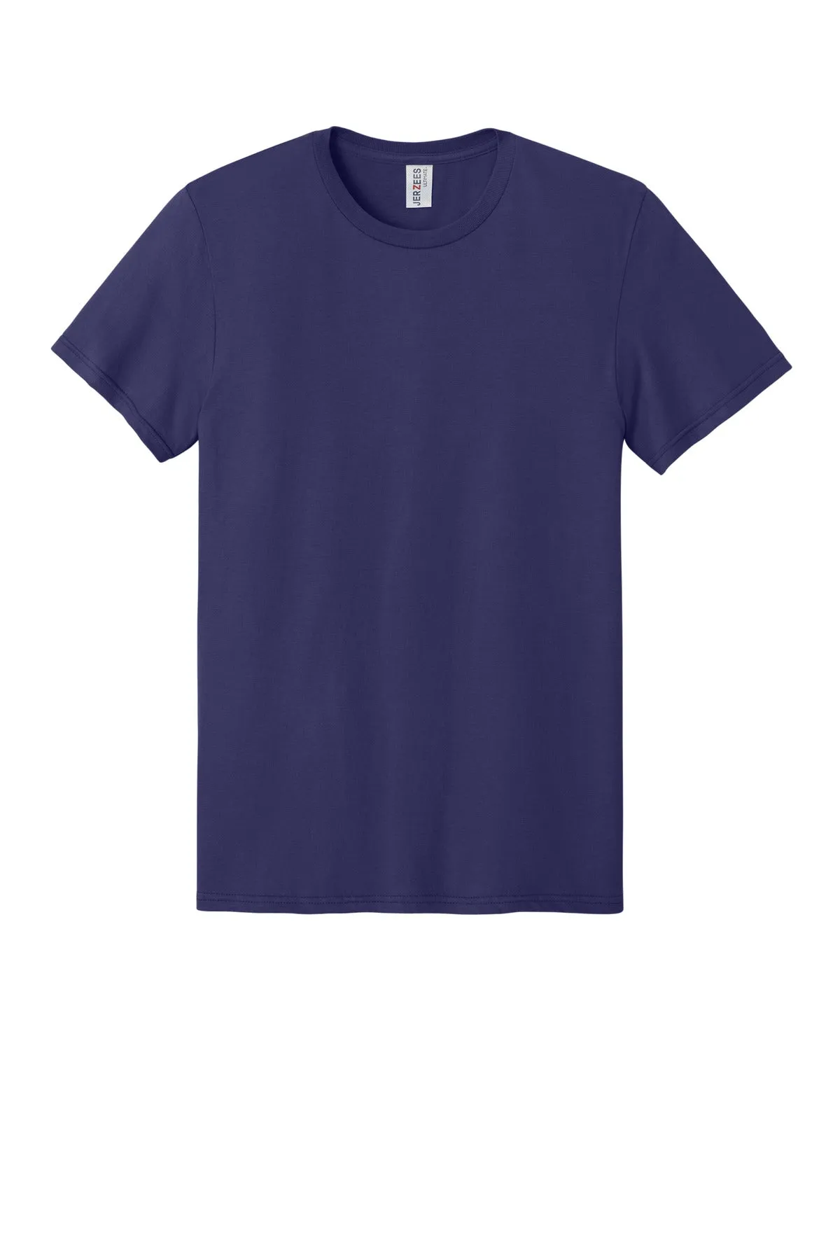 Jerzees Ultimate Unisex Ring Spun T-Shirt IC46M Deep Purple
