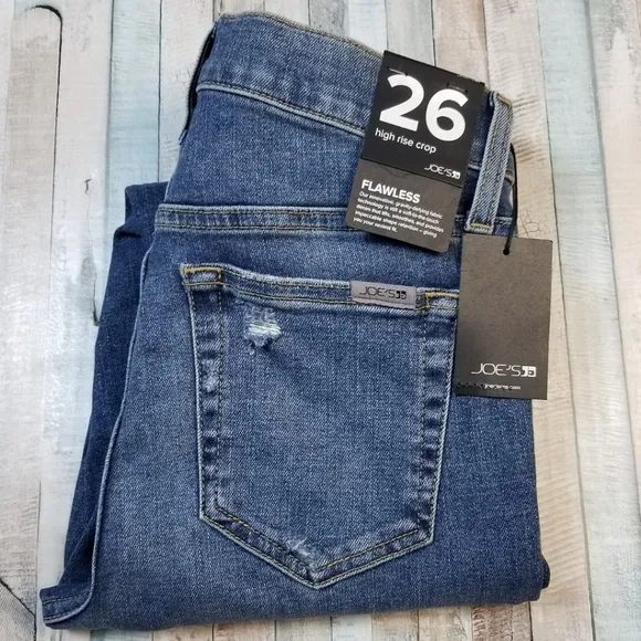 Joe's Jeans Flawless High Rise Crop Jeans NWT