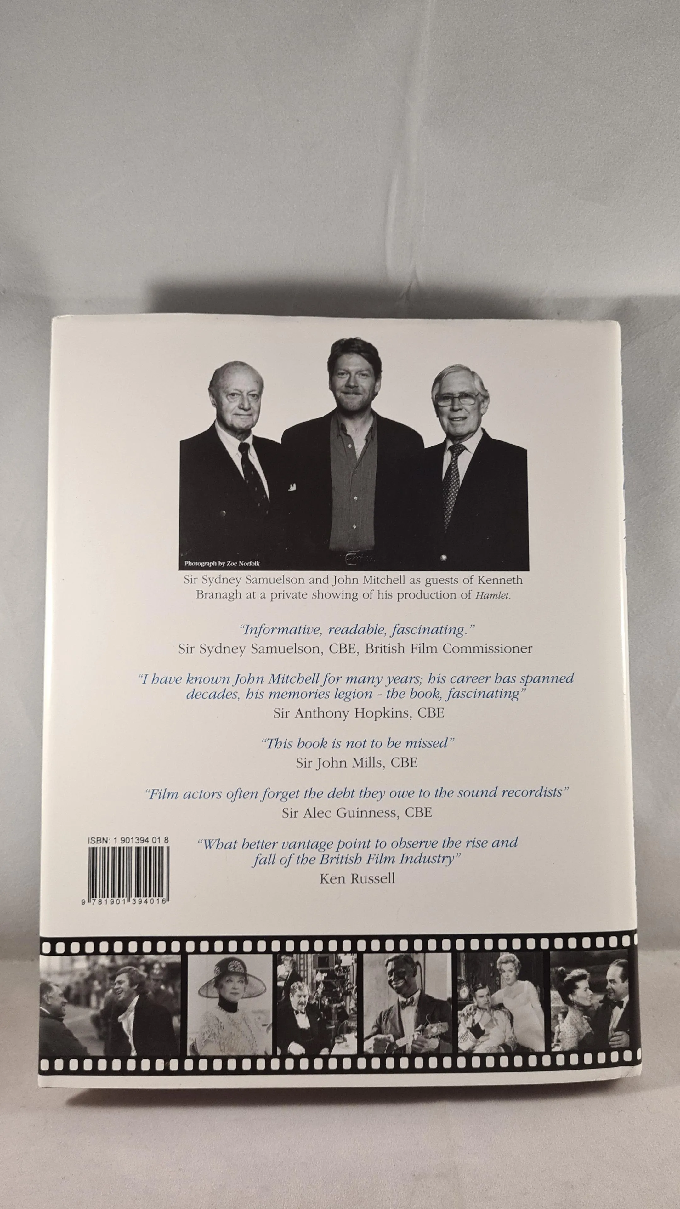 John Mitchell - Flickering Shadows A Lifetime in Film, Harold Martin, 1997, Signed