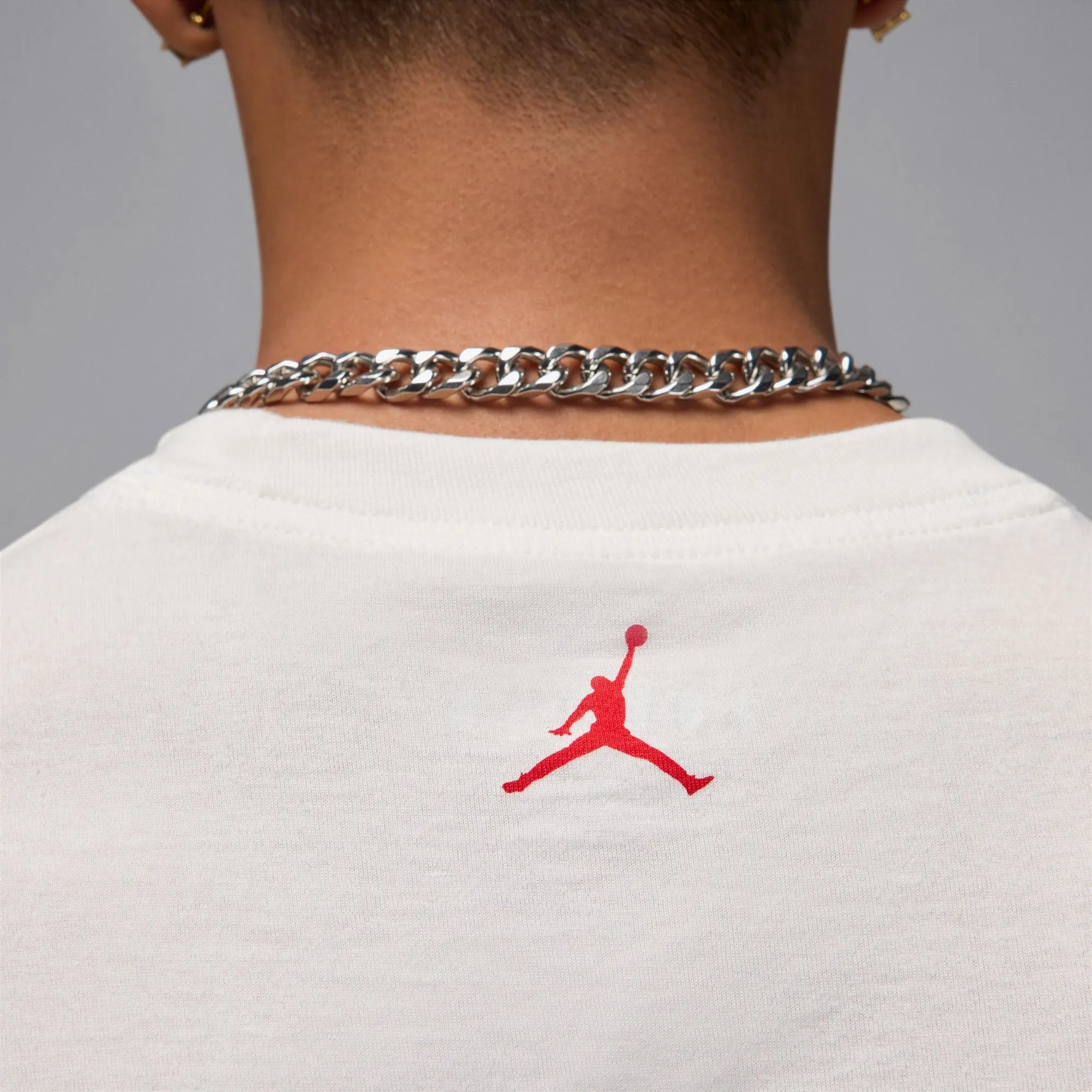 Jordan 1985 SS Crew T-Shirt 'Summit White'