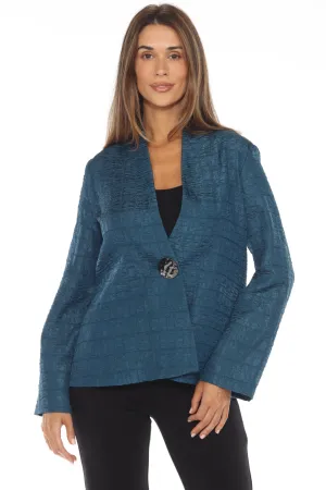 Joseph Ribkoff Textured Long Sleeve Relaxed Jacket 243788