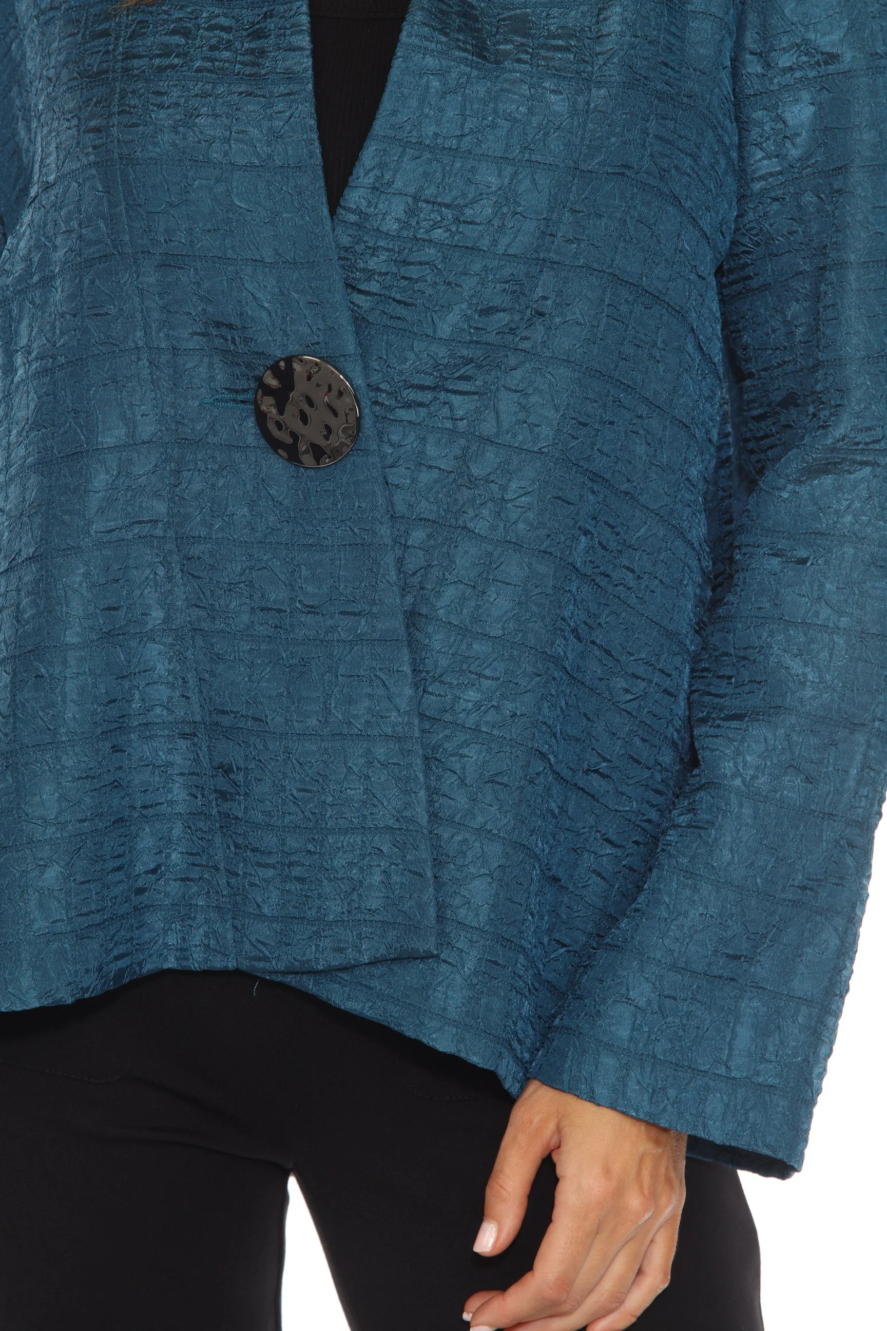 Joseph Ribkoff Textured Long Sleeve Relaxed Jacket 243788