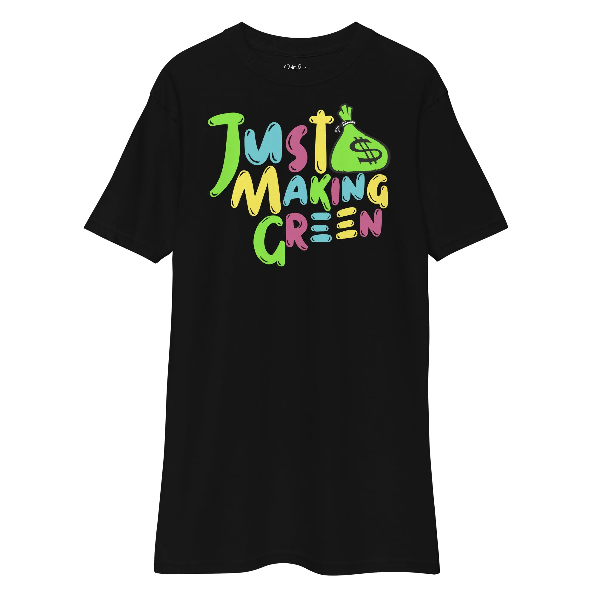Just making Green Men’s premium heavyweight tee