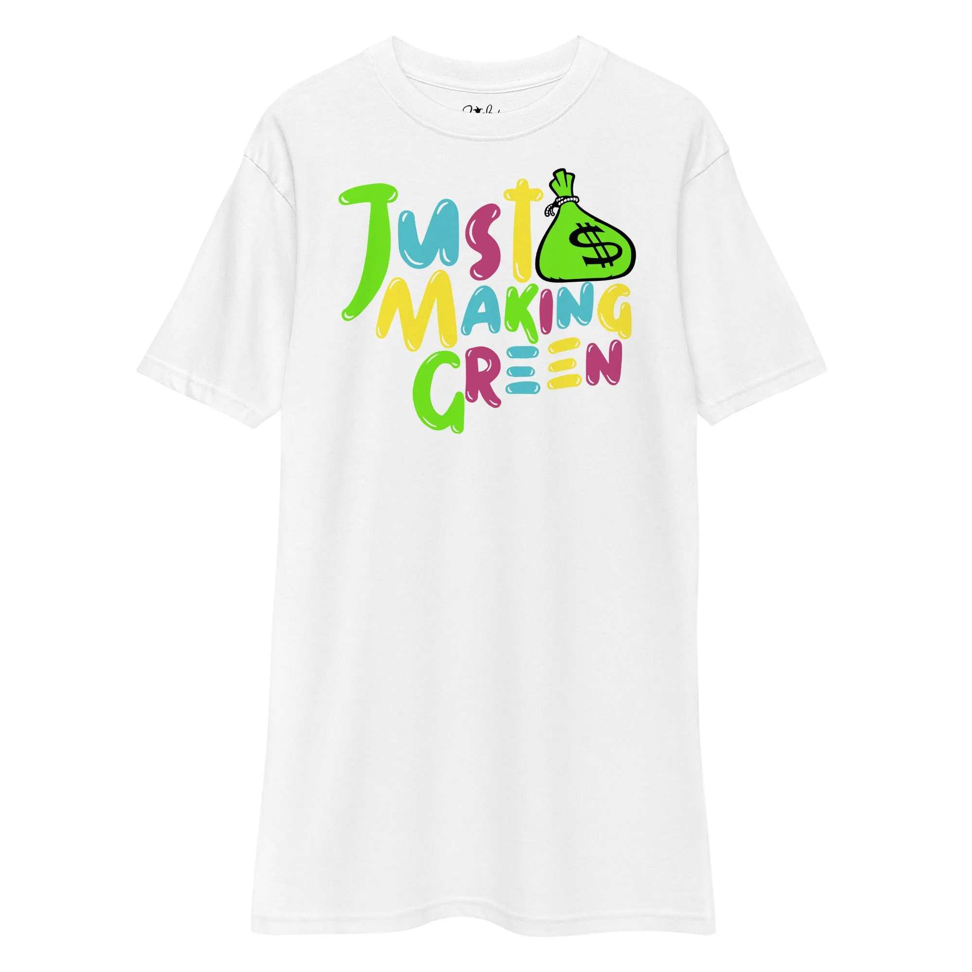 Just making Green Men’s premium heavyweight tee