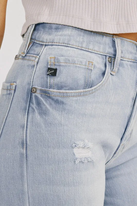 KanCan High Rise Slim Straight Jeans