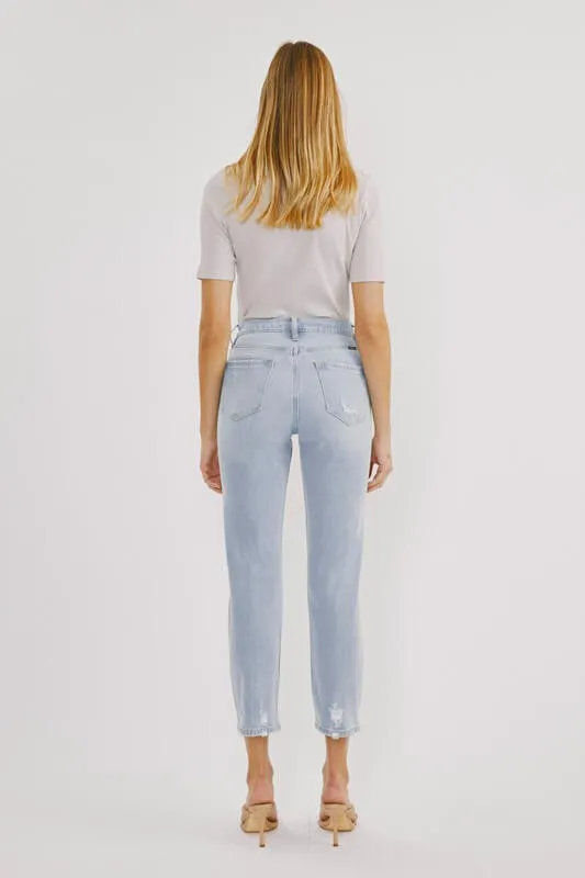 KanCan High Rise Slim Straight Jeans