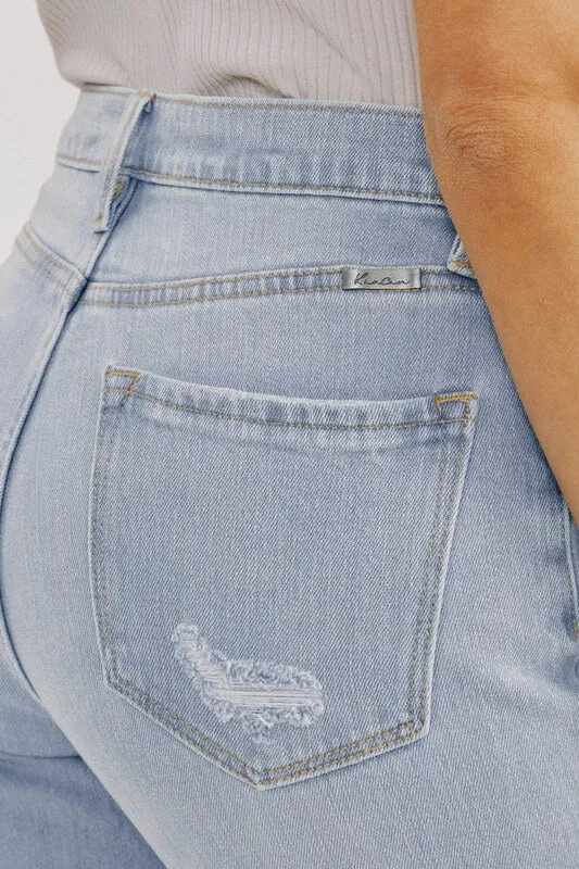 KanCan High Rise Slim Straight Jeans