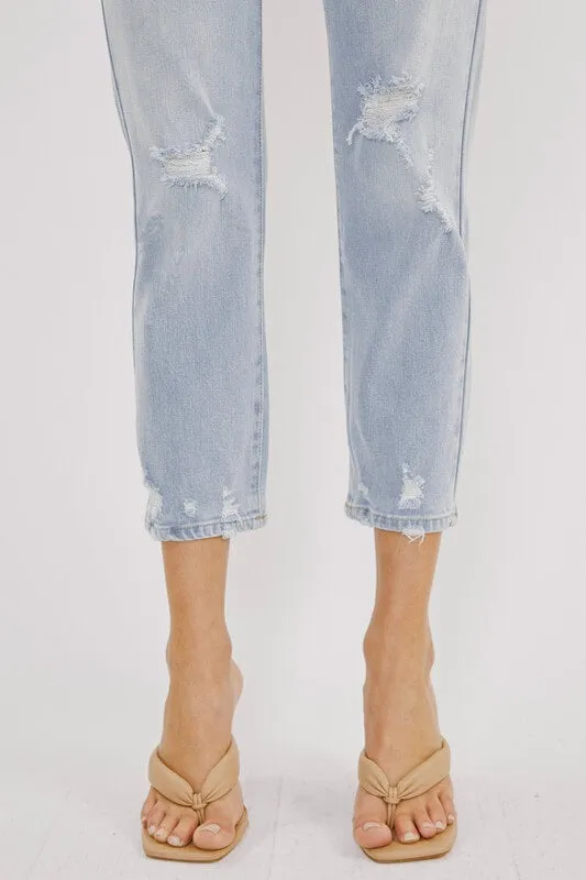 KanCan High Rise Slim Straight Jeans