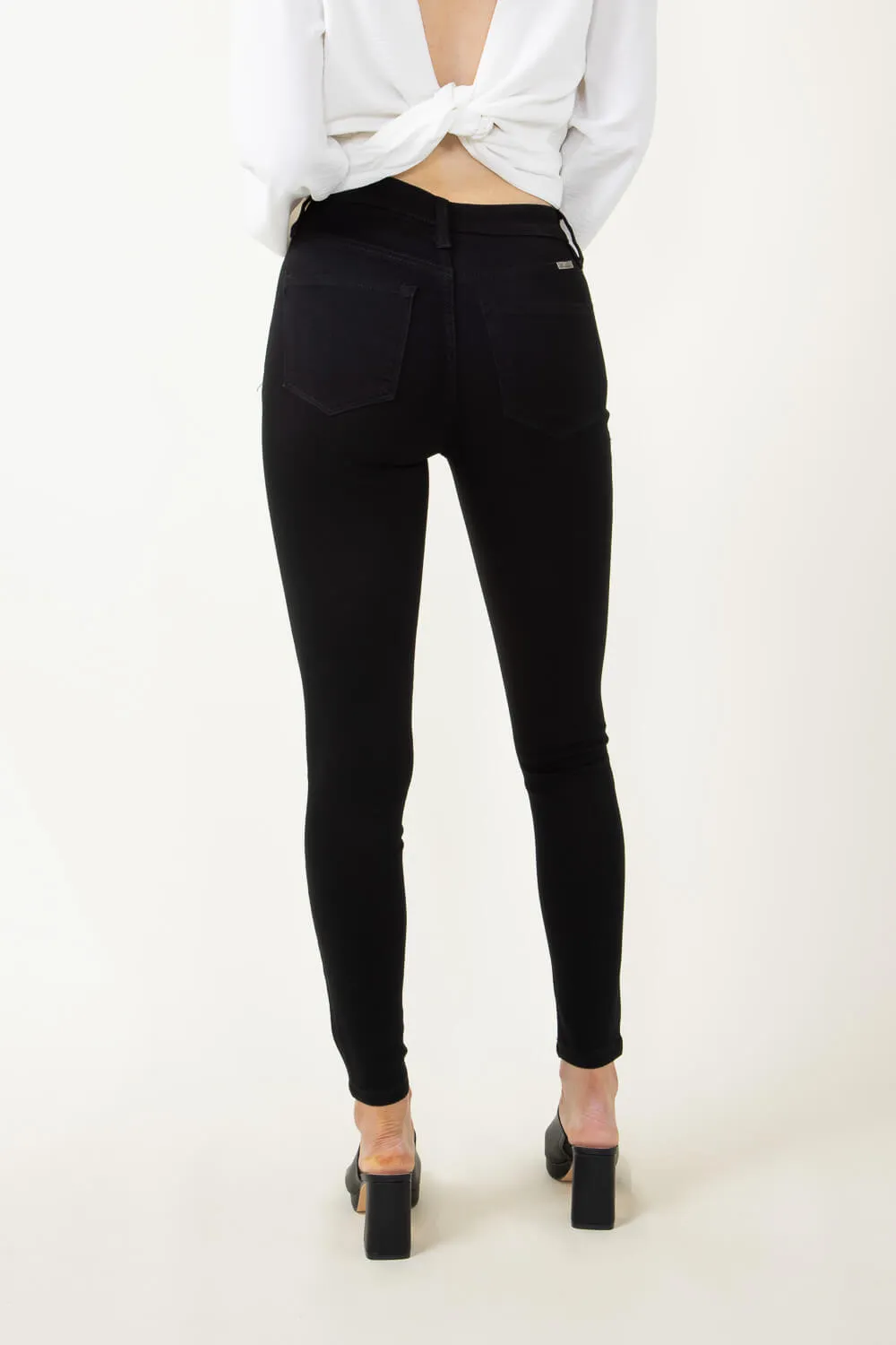 KanCan Misa High Rise Super Skinny Jeans for Women in Black | KC11253BK