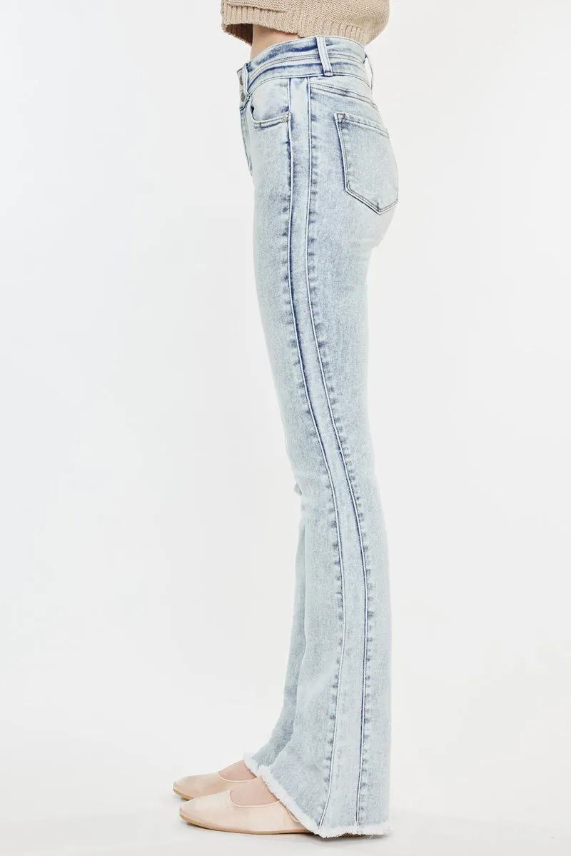 Kara High Rise Flare Jeans