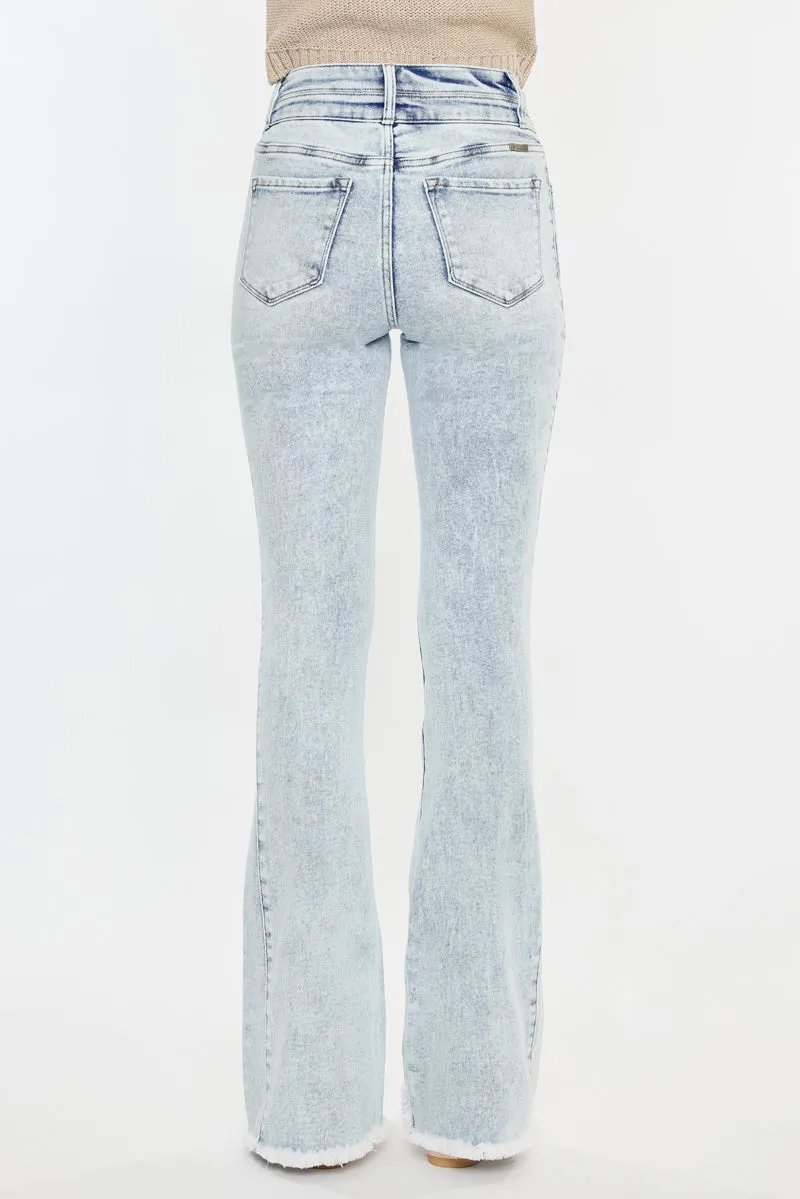 Kara High Rise Flare Jeans