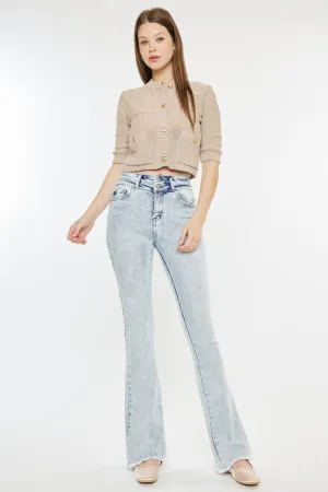 Kara High Rise Flare Jeans