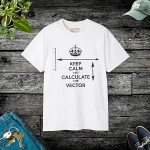 Keep Calm and Calculate Unisex Ultra Cotton Tee