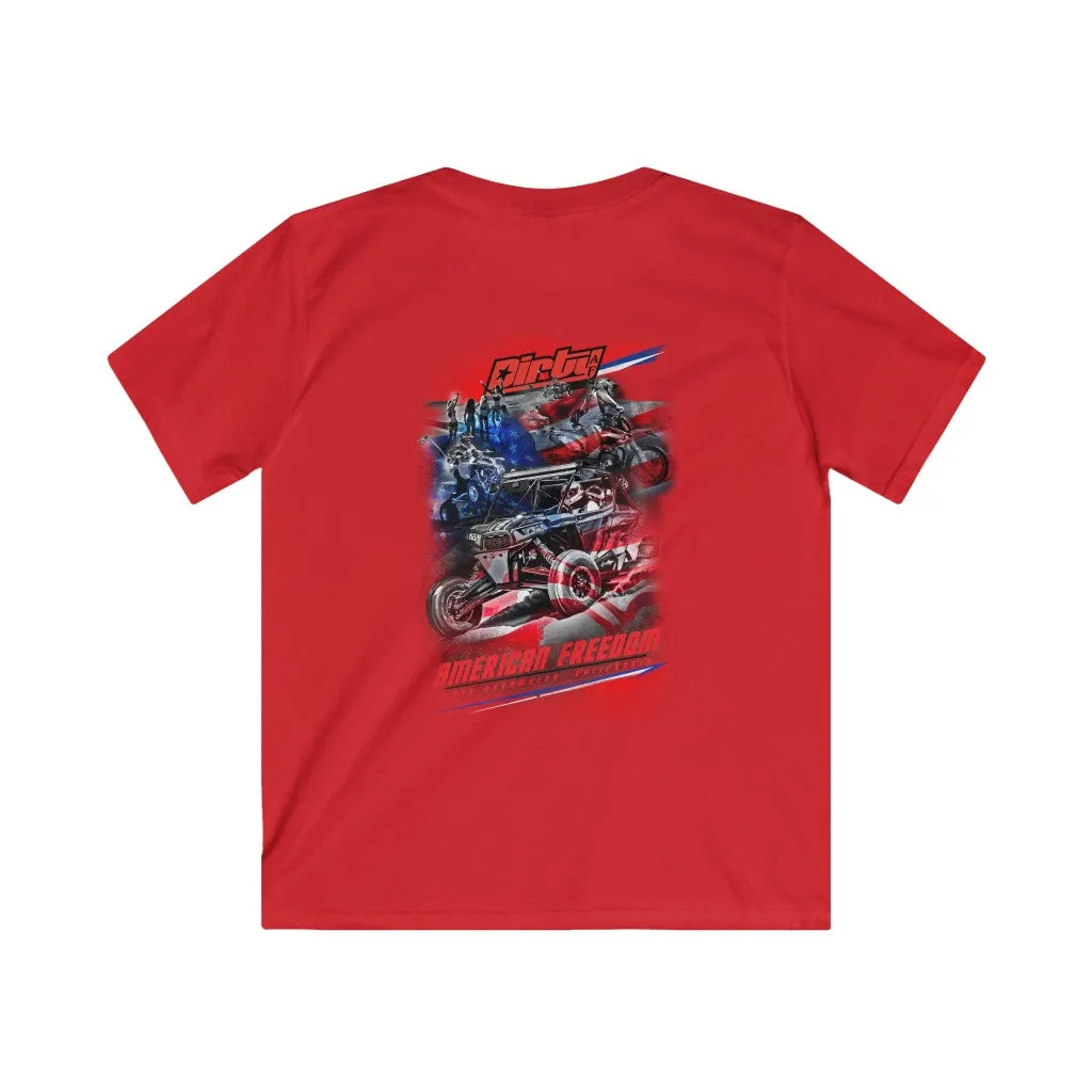 Kids Dirty American Freedom Softstyle Tee