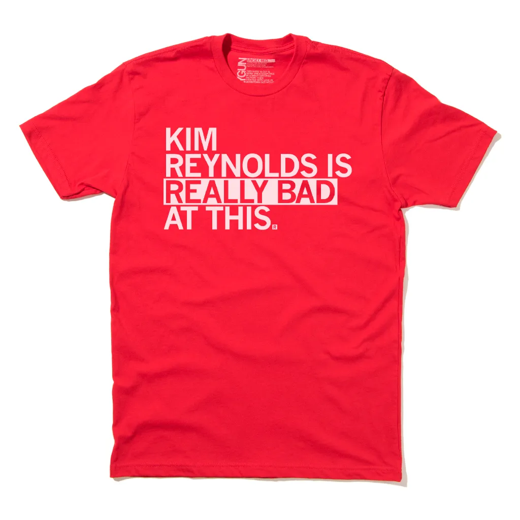 Kim Reynolds Is Really Bad At This