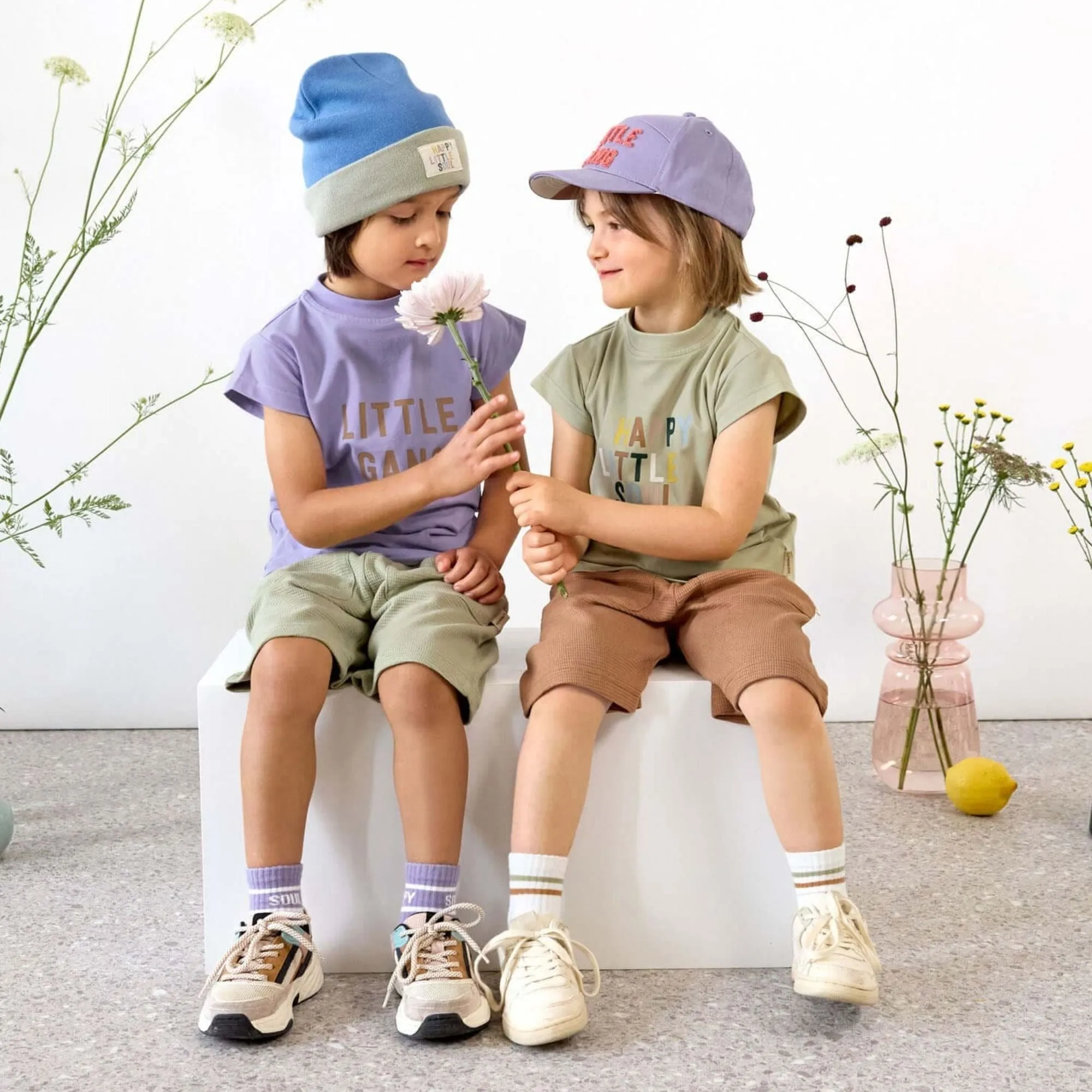 Kinder T-Shirt Little Gang - Print - aus Bio-Baumwolle GOTS