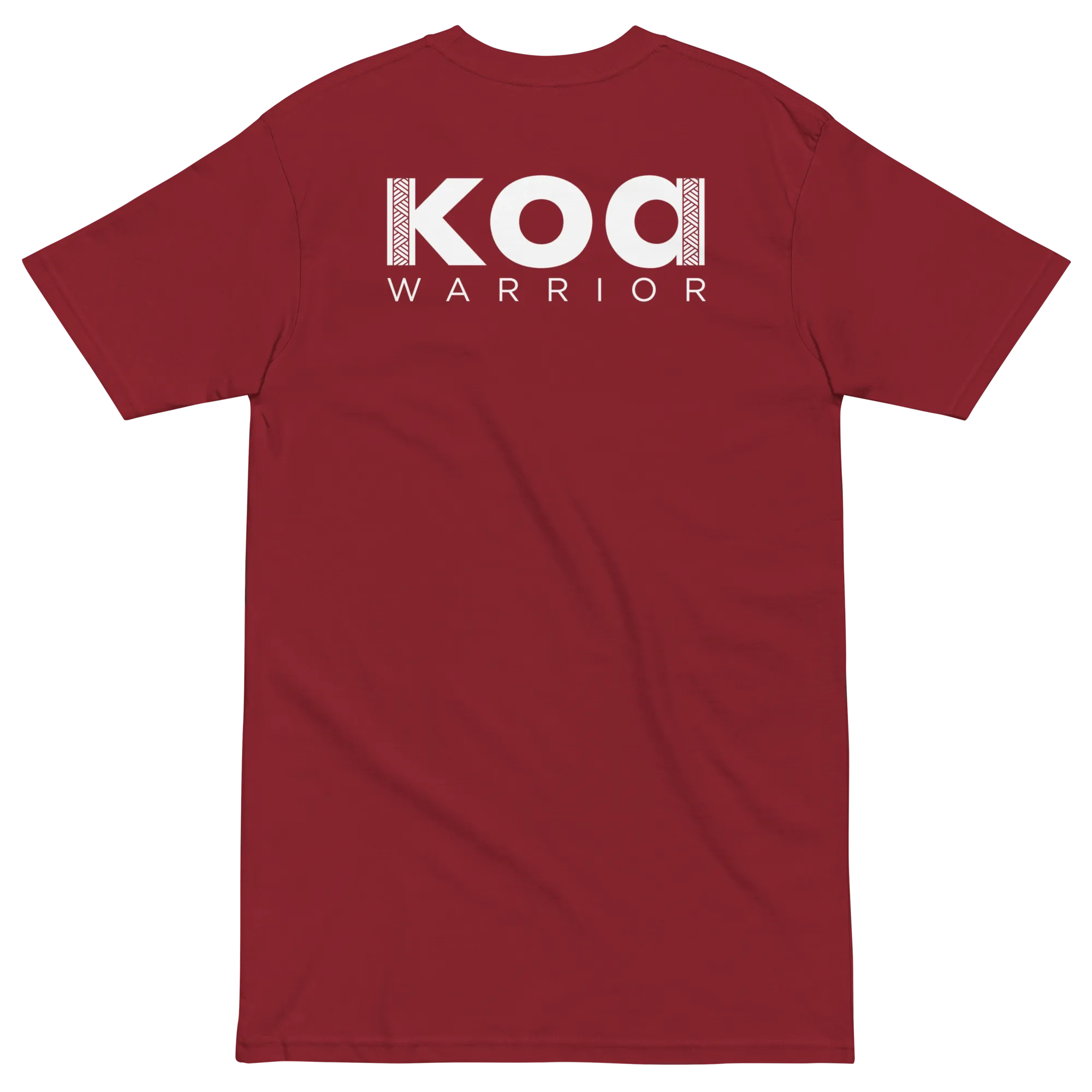 Koa Warrior Men’s premium heavyweight tee