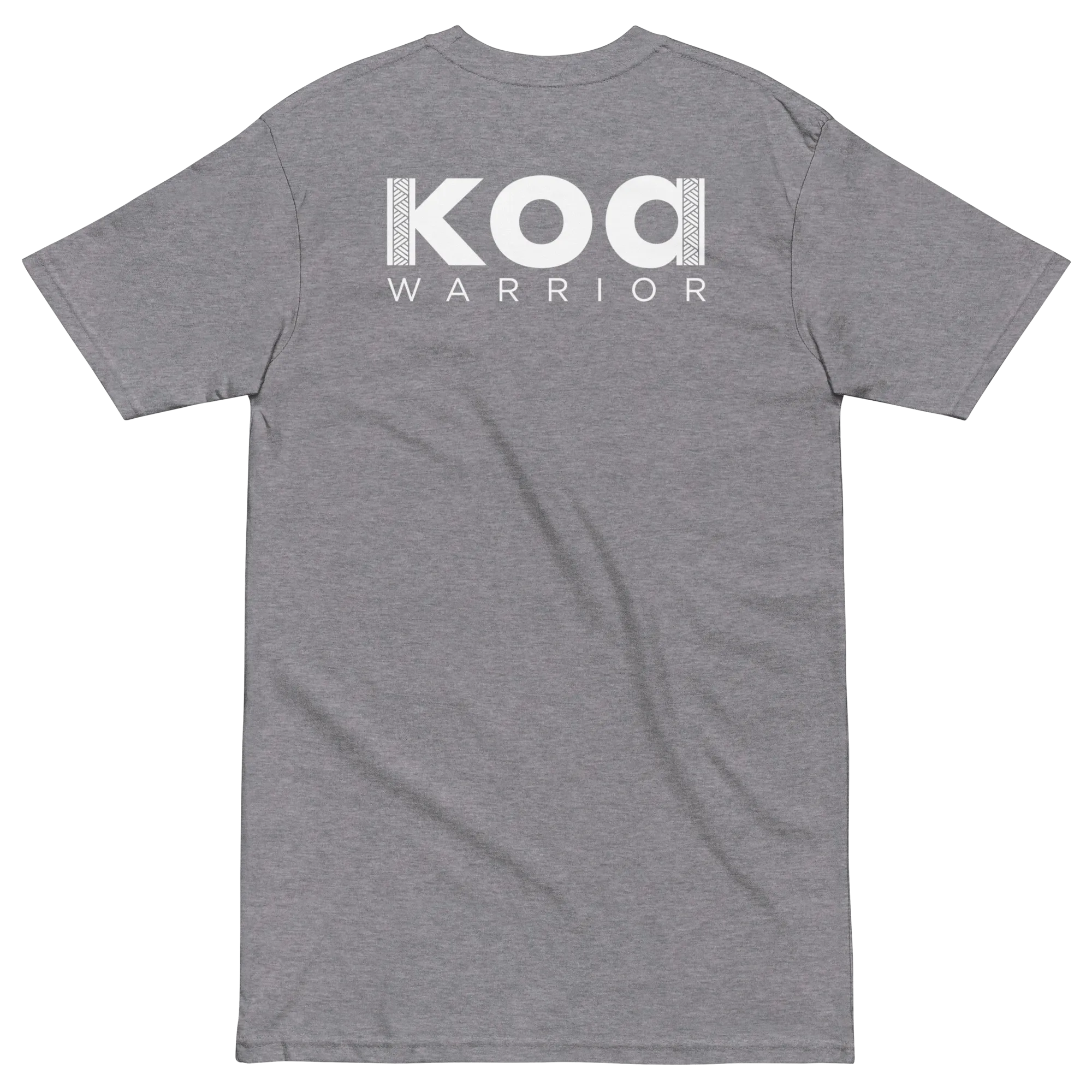 Koa Warrior Men’s premium heavyweight tee
