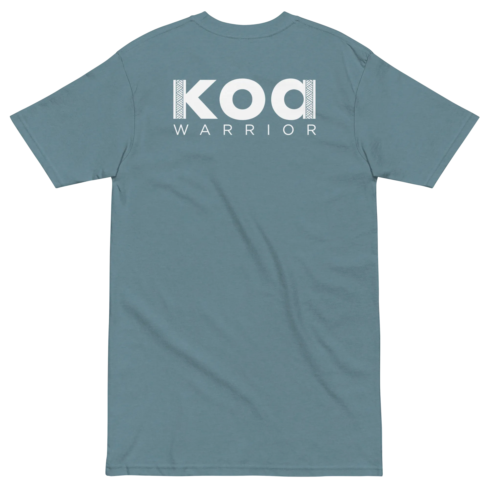 Koa Warrior Men’s premium heavyweight tee