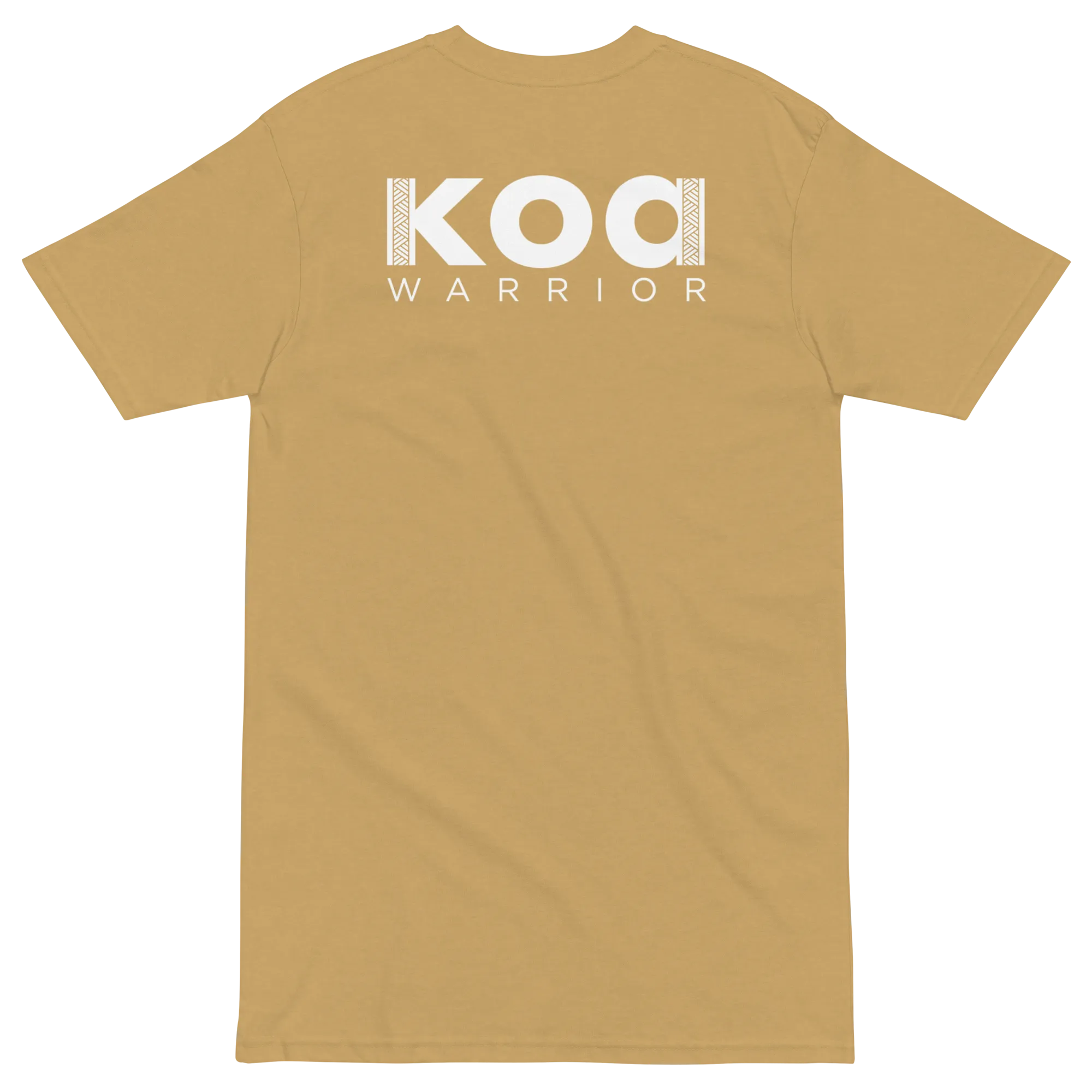 Koa Warrior Men’s premium heavyweight tee
