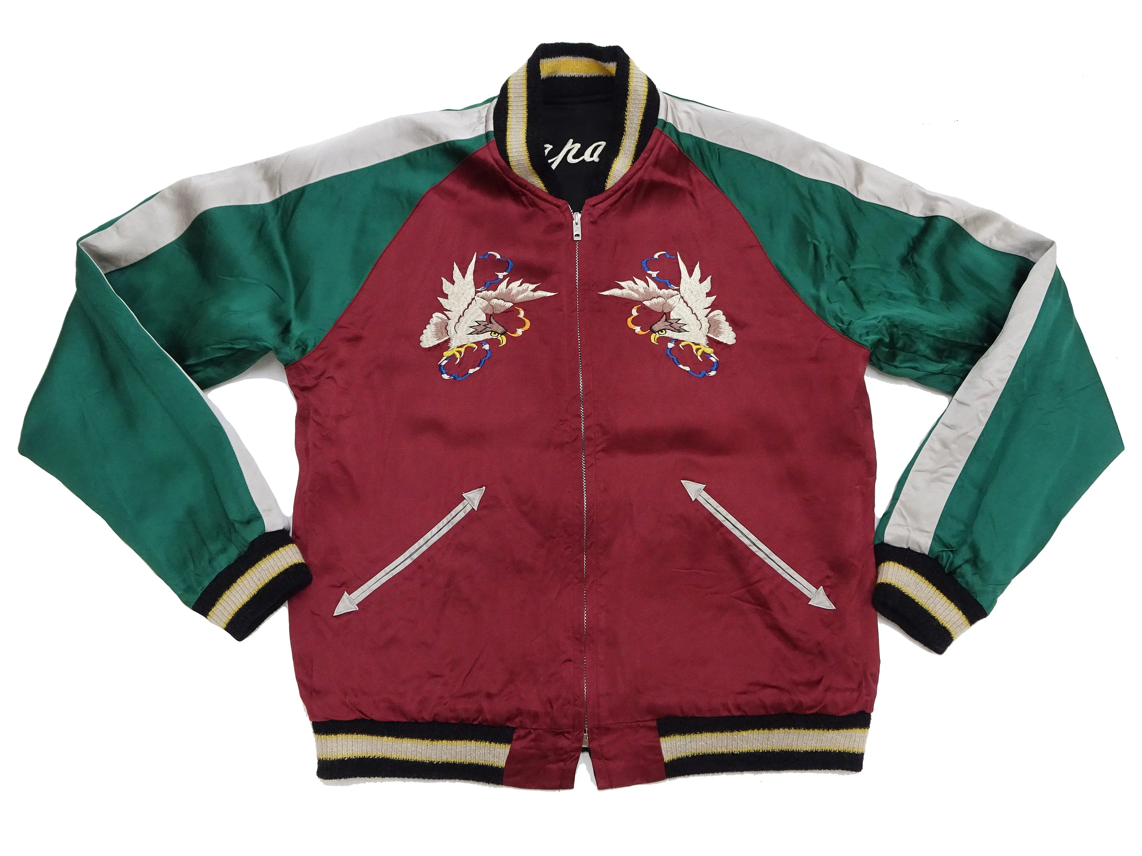 KOSHO & CO. Sukajan Jacket TT15713 Tailor Toyo Men's Japanese Souvenir Jacket Pit Viper x Eagle & Snake Embroidery TT15713-119
