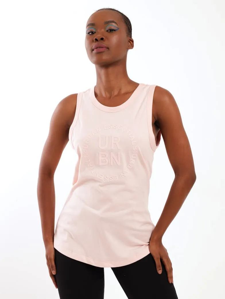 Ladies Bio Polished Printed Vest - Rose