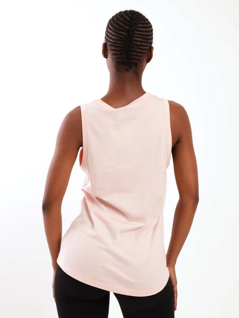 Ladies Bio Polished Printed Vest - Rose
