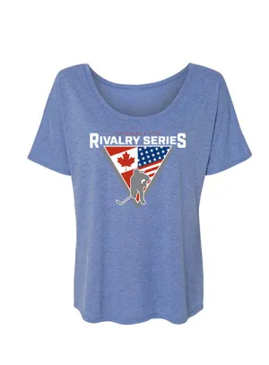 Ladies USA Hockey Rivalry Series Slouchy T-Shirt
